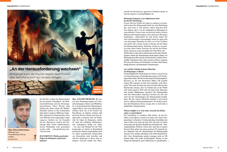 Screenshot zu Link zu Artikel im Magazin HausärztIn